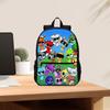 Large Capacity Backpack For Primary And Secondary School Students, Cartoon Shoulder Bag And Pencil Case For Children