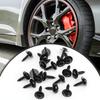20PCS Car Splash Shield Liner Screw U Nut Kit, Phillips Truss Head Sems Wheelhose Liner Screws Replaces 90308-SB2-013 90114-SE0-000, Compatible with