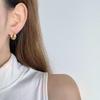Minimalist Gold Geometric Ear Hoops - Simple Copper Ear Cuffs for Women, Elegant Light Luxury Earrings