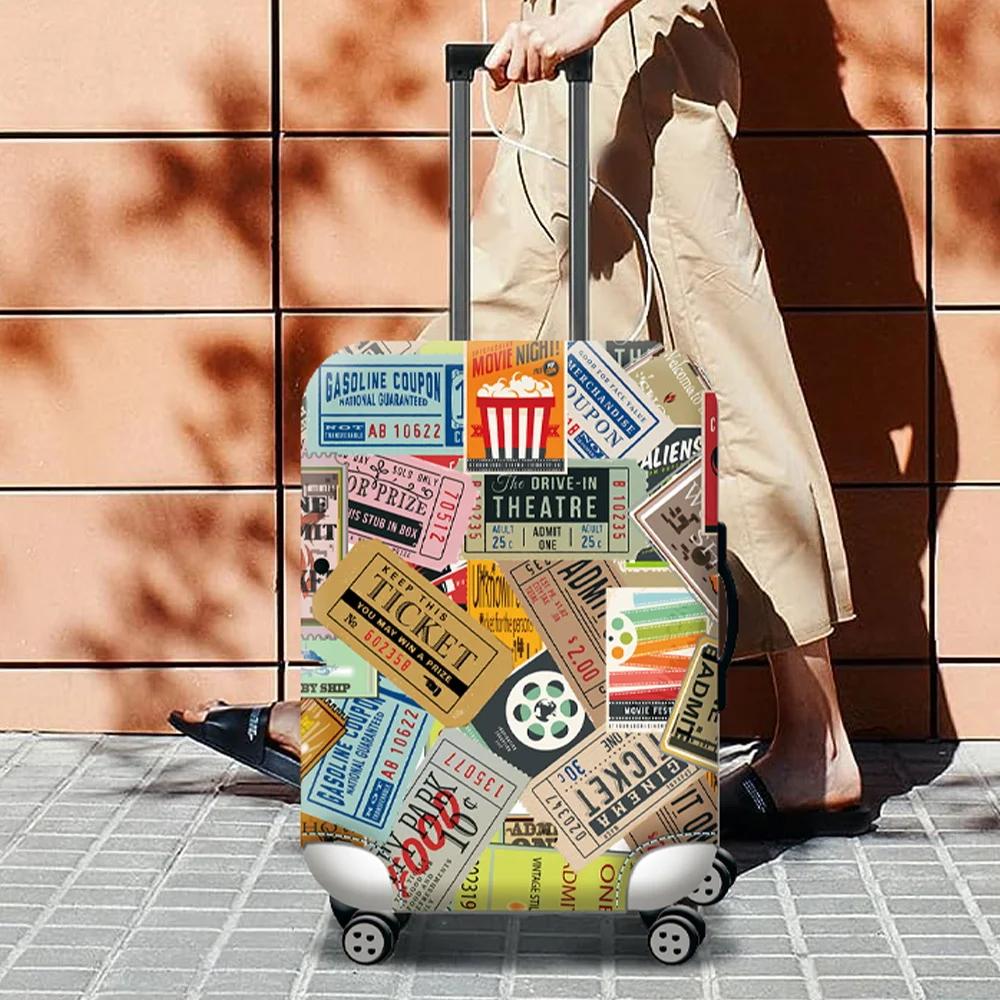 Luggage Cover Suitcase Cover Stretch Luggage Protector Baggage Dust Case Covers Suitable18-32Inch Suitcase Case Travel Organizer