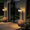 Waterproof Solar Planter Light Wall Mounted Planter Lamp Pathway Garden Light  Outdoor Wall Light
