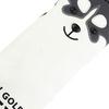 Golf Head Cover Waterproof Cute Dog Shaped Golf Head Protector PU Super Fleece Golf Putter Cover for Outdoor