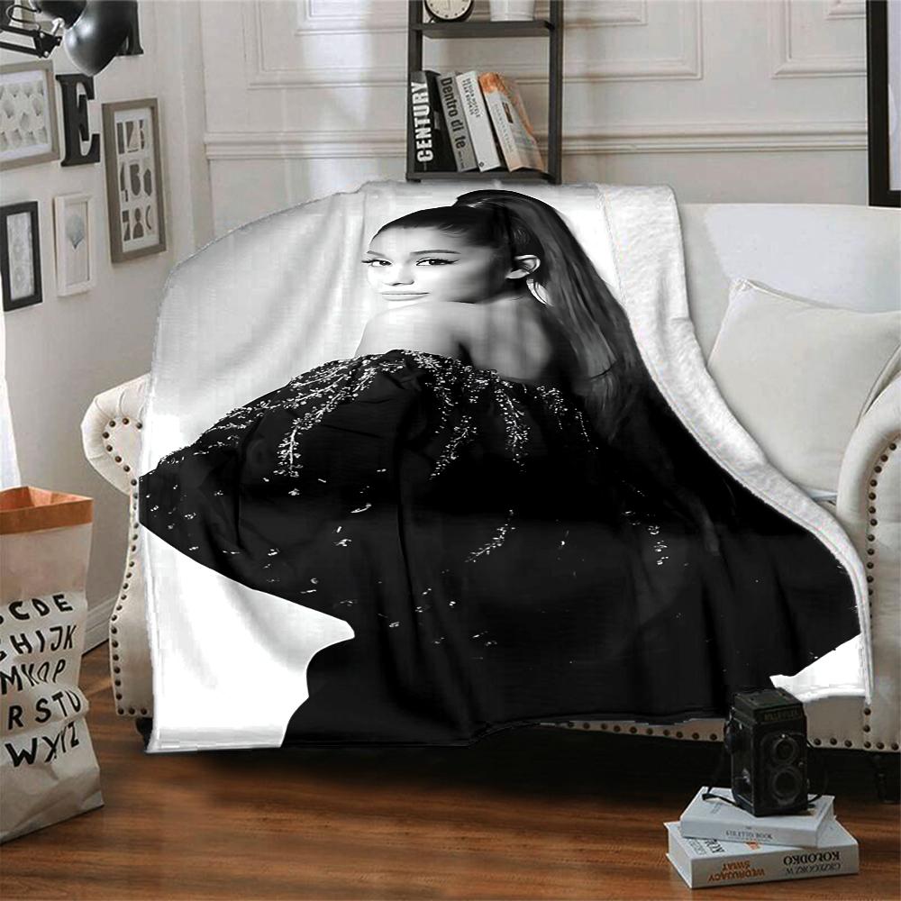 Elegant Fashion Portrait Blanket Soft Throw Blanket For Home Bedroom Bed Sofa Travel Office Solid Christmas Blanket