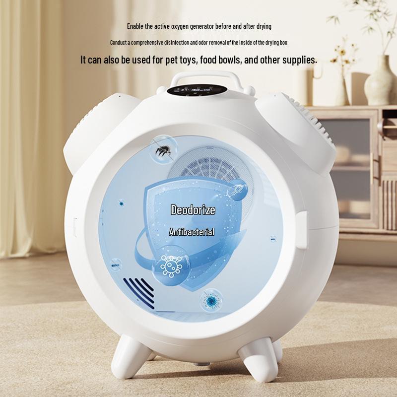 Smart Pet Dryer: Silent, Temperature-Controlled Drying Box for Cats and Dogs