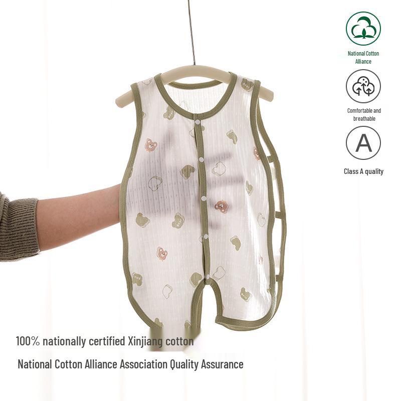 

Breathable Summer Sleeveless Romper for Baby Boys & Girls 80 cm