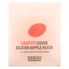 Light Fit Cover Silicone Nipple Patch, 1 Set