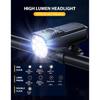 1000 Lumens Supper Bright Bike Lights for Night Riding Powesport Accessory Light, 8+7 Modes Sturdy Aluminum Alloy Bicycle Lights, IP65 Waterproof &