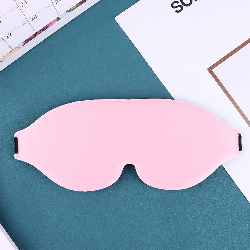 3D Sleeping Eye Mask Soft Skin-Friendly Breathable Light Blocking Eye Cover Travel Rest Lunch Break Blockout Light Eyeshade