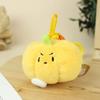 Cartoon Pumpkin & Eggplant Scented Plush Keychain Toy Ornament