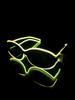 Wireless EL luminous glasses LED disco sunglasses pixel KTV bar atmosphere concert flash online celebrity party