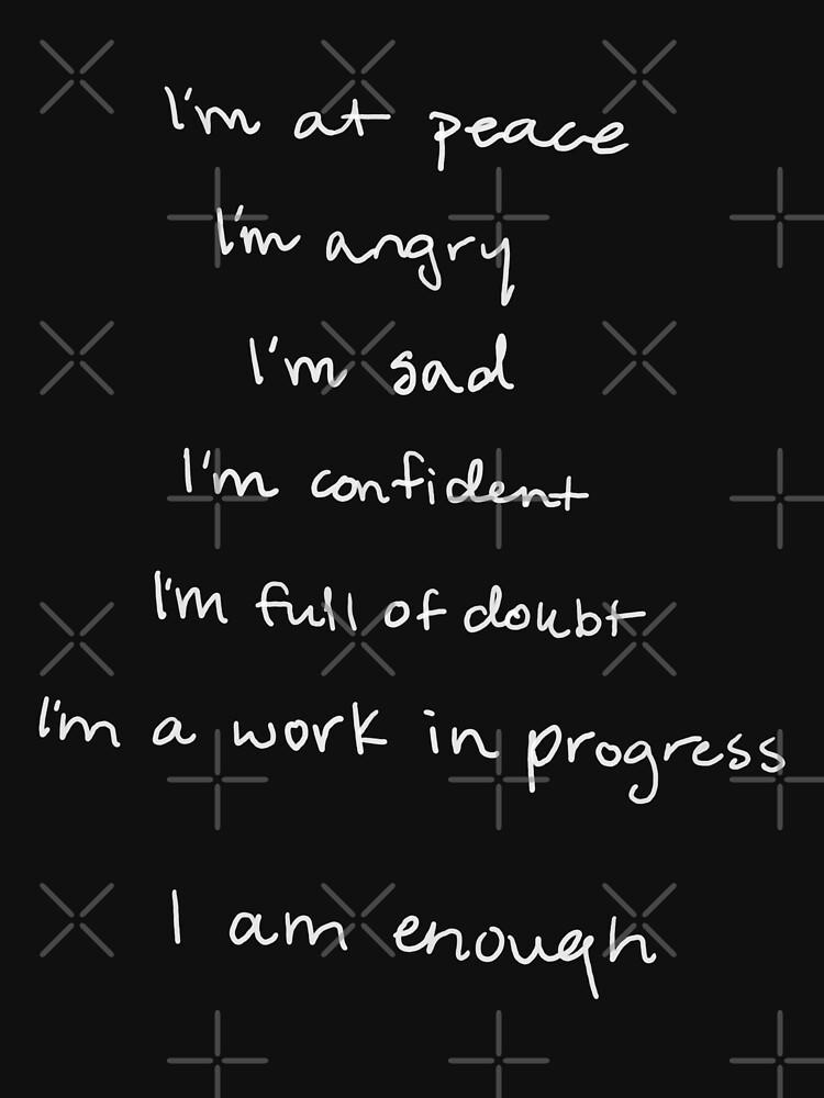 I am enough by Selena Gomez (My Mind & Me) Classic T-Shirt