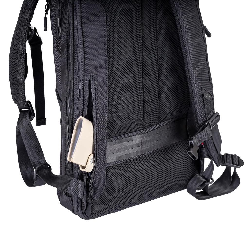 Drafty Business Backpack for Men PC Breathable Business Trip Item In [Hideo Wakamatsu] - Lightweight, Expandable, 17L, Compatible, Straps, Carry-on