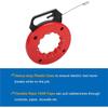 A96I-ATE Tools, Fish Tape Hand Wire Puller Fishtape, Wire Pulling Reel Electrician Cable Fishing Tools