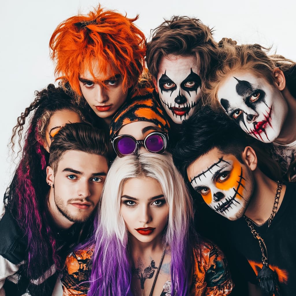 [Compatibile con Cosplay di Halloween] Cera Colorata Monouso per Capelli, Blu, 120g - Si lava via facilmente con l'acqua, previene le macchie sui capelli, perfetta per i costumi