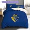 CA Osasuna2 Pattern Bedding Quilt Set  Home Decoration  Gift (1 * Duvet Cover + 2 * Pillowcase  Without Core)