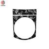 For 350Z 2003 2004 2005 Manual Gear Shift Panel Decoration Cover Trim Sticker Decal Car Accessories Forging Carbon Fiber