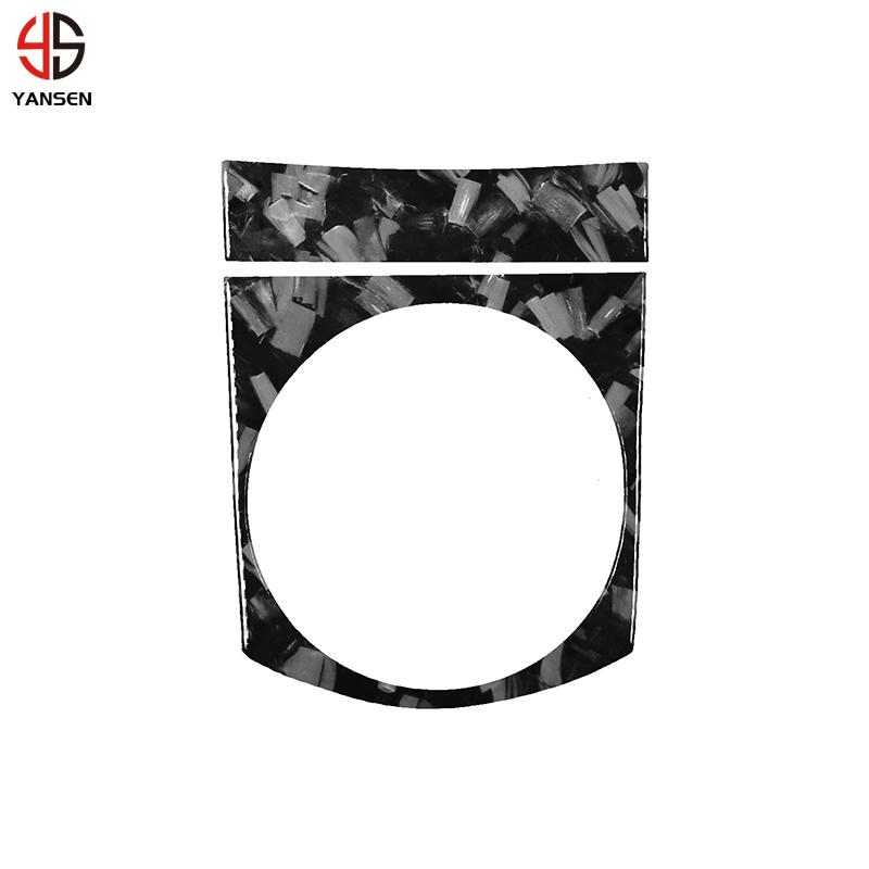 For 350Z 2003 2004 2005 Manual Gear Shift Panel Decoration Cover Trim Sticker Decal Car Accessories Forging Carbon Fiber