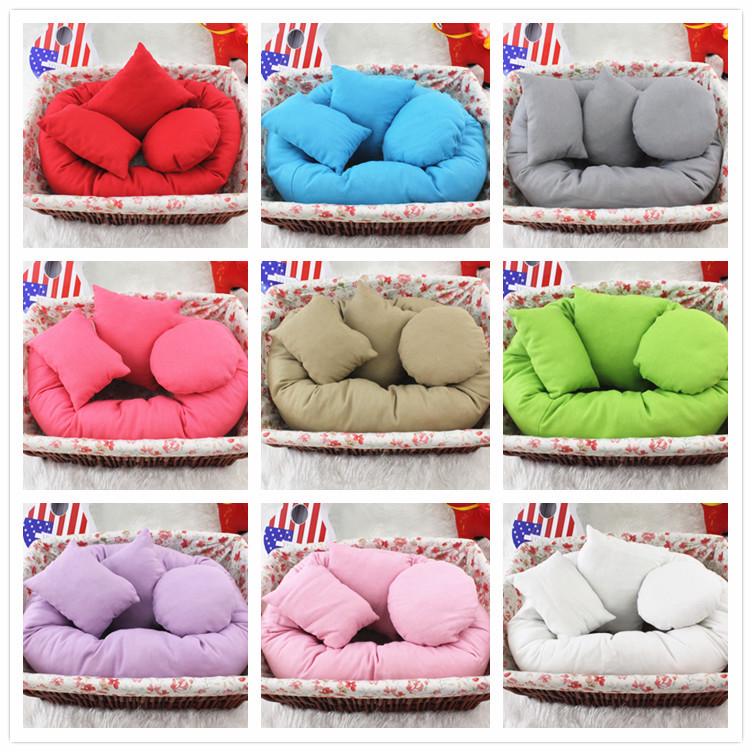 Colorful Baby Photo Styling Pillow - Children's Photography Prop