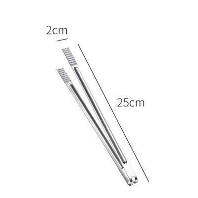 Roamtic Fashion Kitchen Meat Salad Steel BBQ Steak Tongs Food Barbecue Portable Stainless Clip