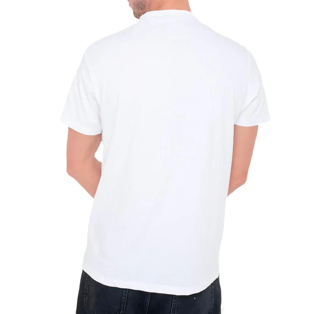 Guess T-Shirt Logo Triangulaire cotton White
