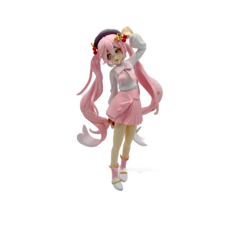 

Sakura Miku Cross-Border Outfit Figure - MIKU Princess 2D Singer Ornament Doll