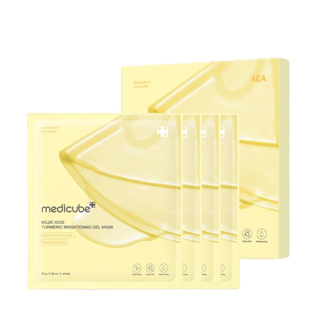 MEDICUBE Kojic Acid Turmeric Whitening Gel Mask (28g / 0.99 oz) (3 Options)