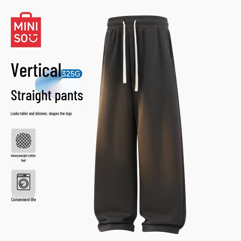 MINISO Men s Casual Straight Leg Trousers M
