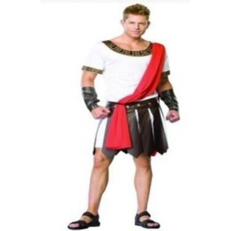 Adult Classic Male Gladiator Costume Made From Quality Polyester For Seasons All