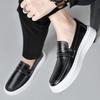 Stylish Loafers Comfortable Flats Moccasin Casual Shoes Designer Men Shoes Men's Genuine Leather Slip-on Classic Leather Shoes