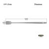 Portable Mixing Spoon Titanium/ Stainless Steel Ice Cream Dessert Spoons  Outdoor Kitchen Supplies