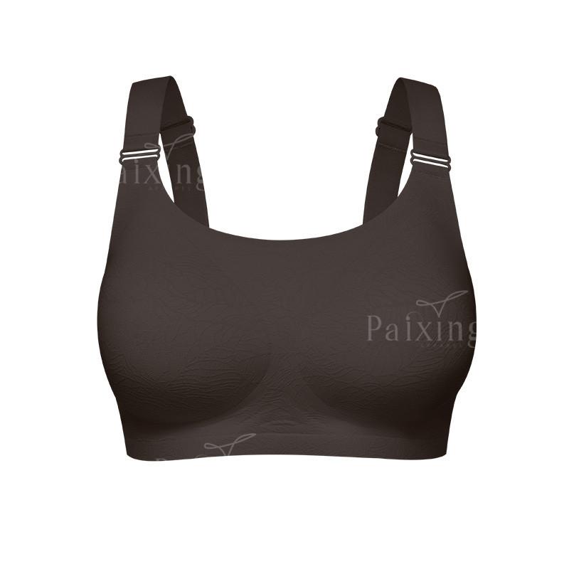 Plus Size Seamless Wireless Push Up Comfortable Full Coverage Women Bra S
