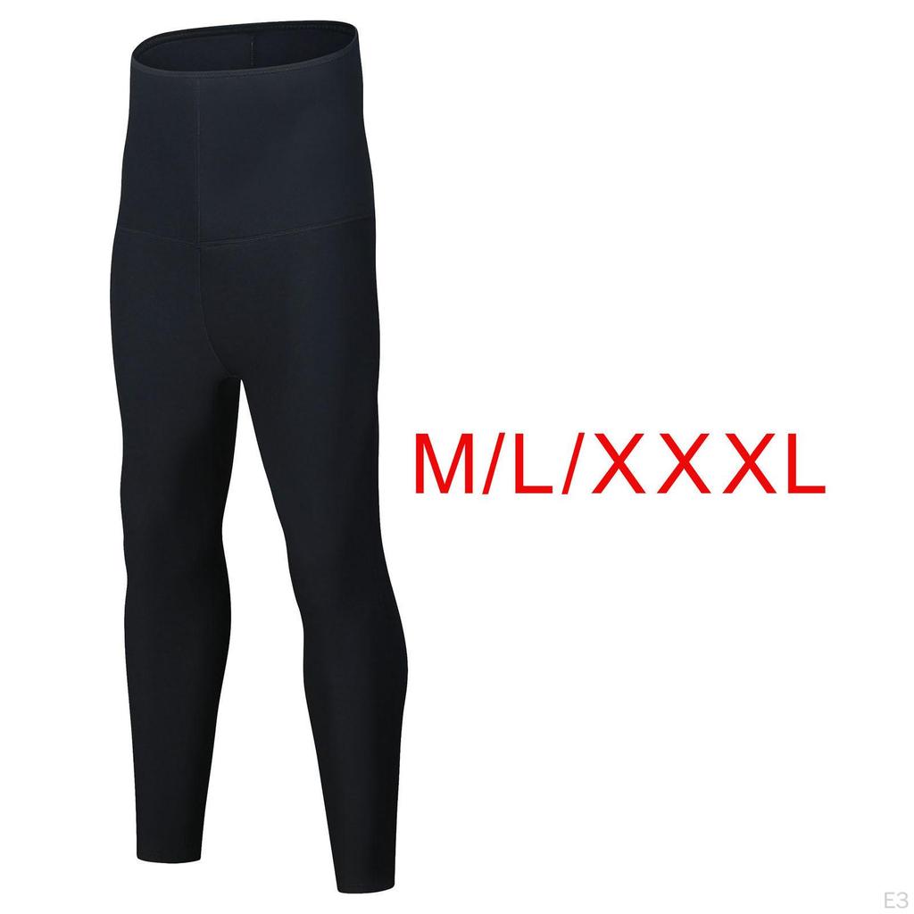 Pantaloni Muta Uomo 3mm Leggings in Neoprene per Snorkeling Kayak Pesca Subacquea