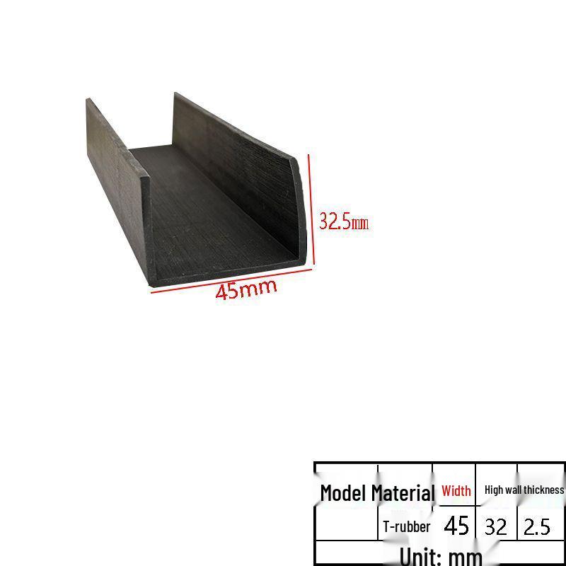 U-Shaped Rubber Anti-Collision & Edge Sealing Strip