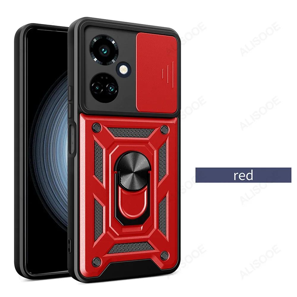 

Armor Capa для Tecno Camon 19 Pro 20 Case Slide Camera Lens Protection Ring Stand Cover для Camon 20 Premier 5G 19 Pro Funda Camon 20 Premier 5G красный