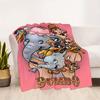 1pc, Dumbo Blanket Soft Throw for Home Decor, Gift Idea for Family and Friend, Seasonal Use, Living Room, Travel