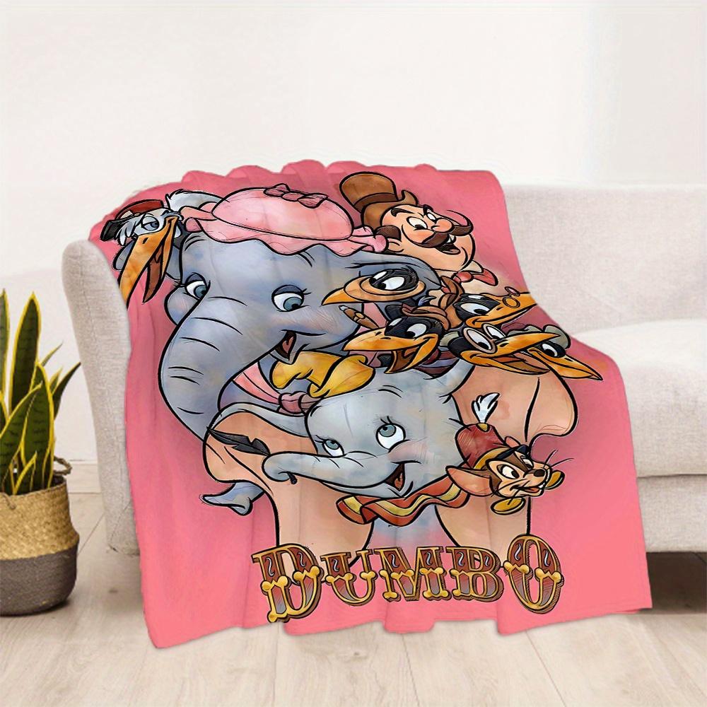 1pc, Dumbo Blanket Soft Throw for Home Decor, Gift Idea for Family and Friend, Seasonal Use, Living Room, Travel