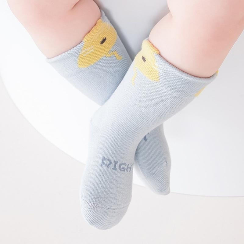 3Pairs/lot Newborn Socks For Girls Boys Spring Cotton Toddler Socks For Infant Girl Boy 0-5Years Cute Soft Children's Sock