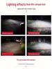 Compatible LED Lens Headlight Assembly with Sequential Turn Signal for 22 Eleventh-Gen Civic Models