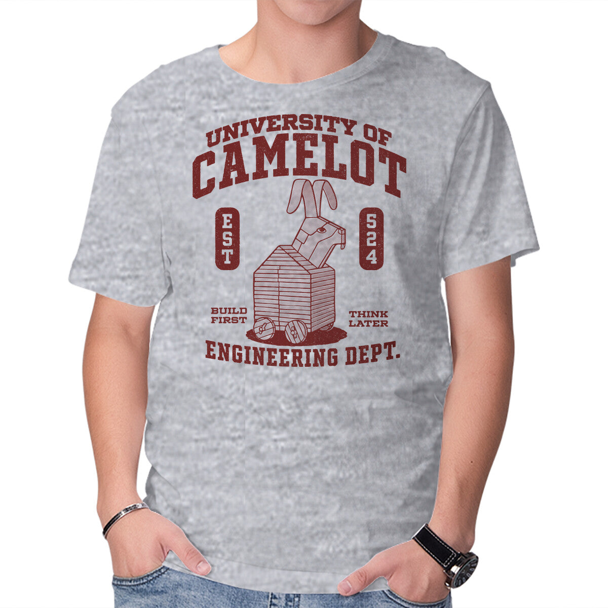 Unisex Crew Neck T-Shirt University Of Nonsense Graphic Short Sleeve Casual Tee XL