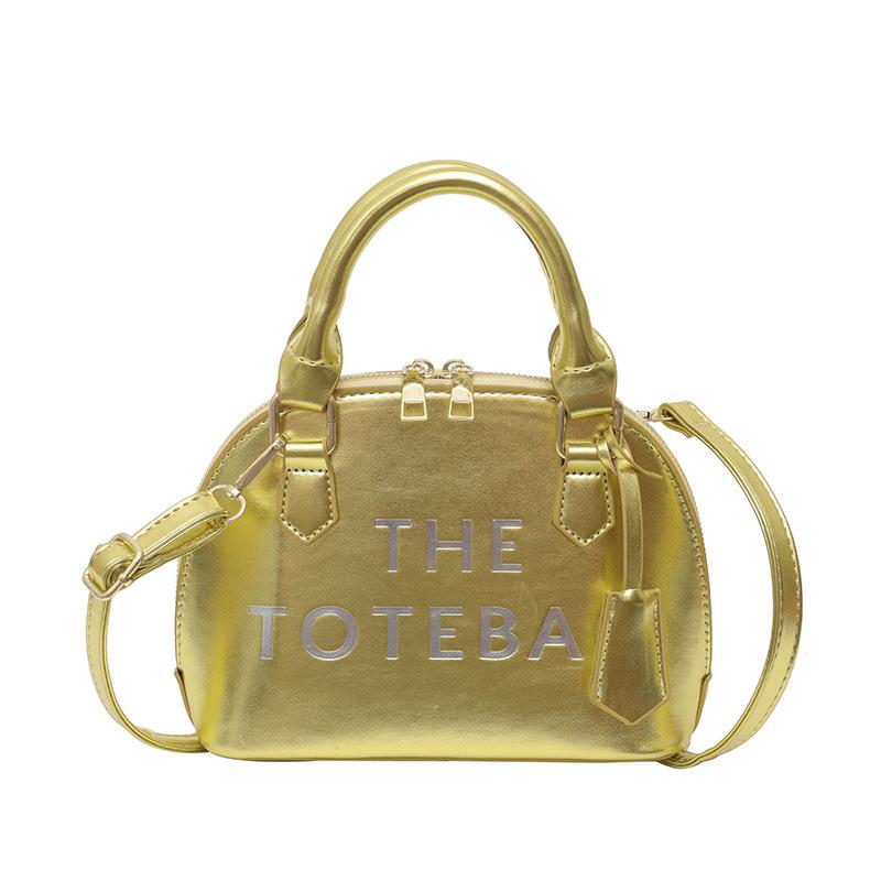 Torebka damska na ramię ze skóry lakierowanej Nowa torebka damska na imprezę Modna torebka damska na imprezę Wysokiej jakości luksusowa designerska torebka