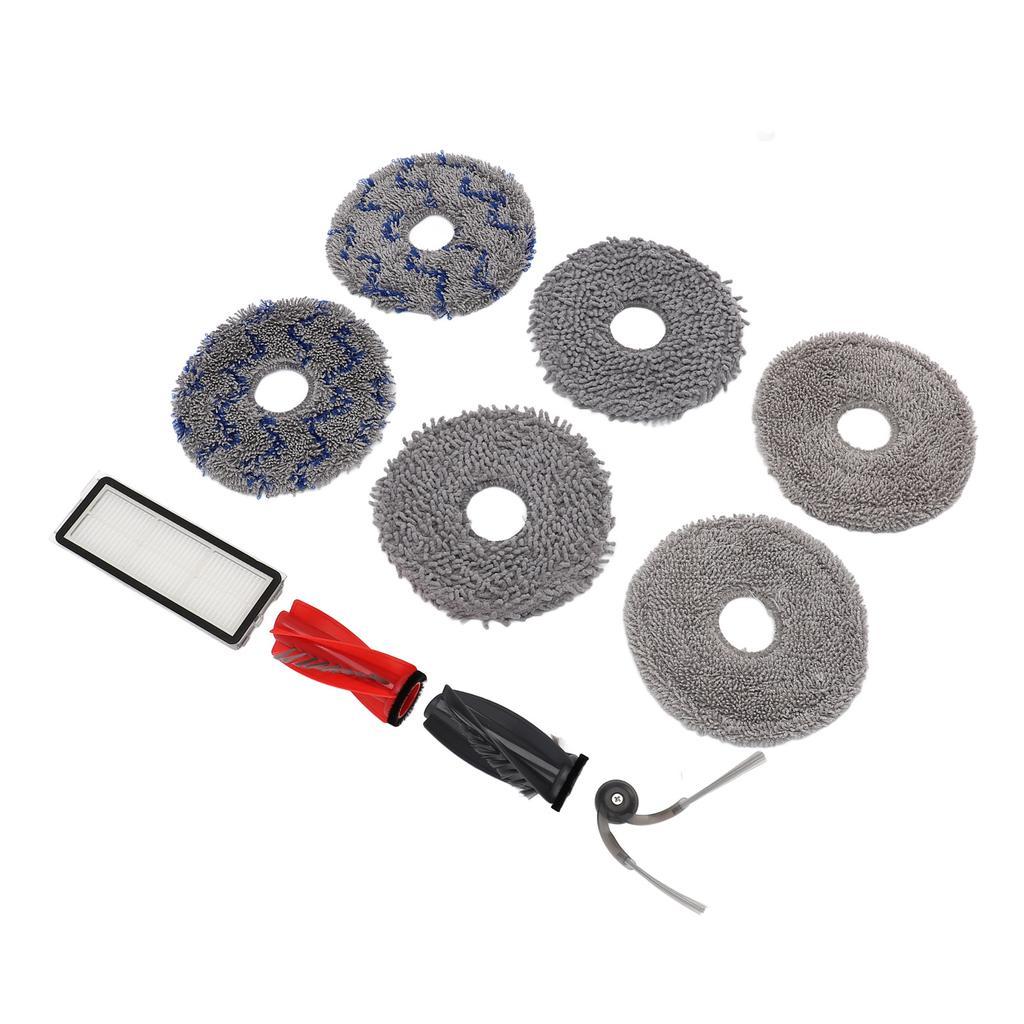 Replacement Parts for P20 Pro for Qrevo Curv Robot Vacuum Filter Brush Mop Pad Set Vacuum Cleaner