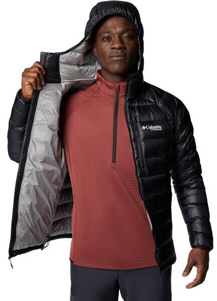 Куртка Columbia Arctic Crest Down Hooded Jacket черная