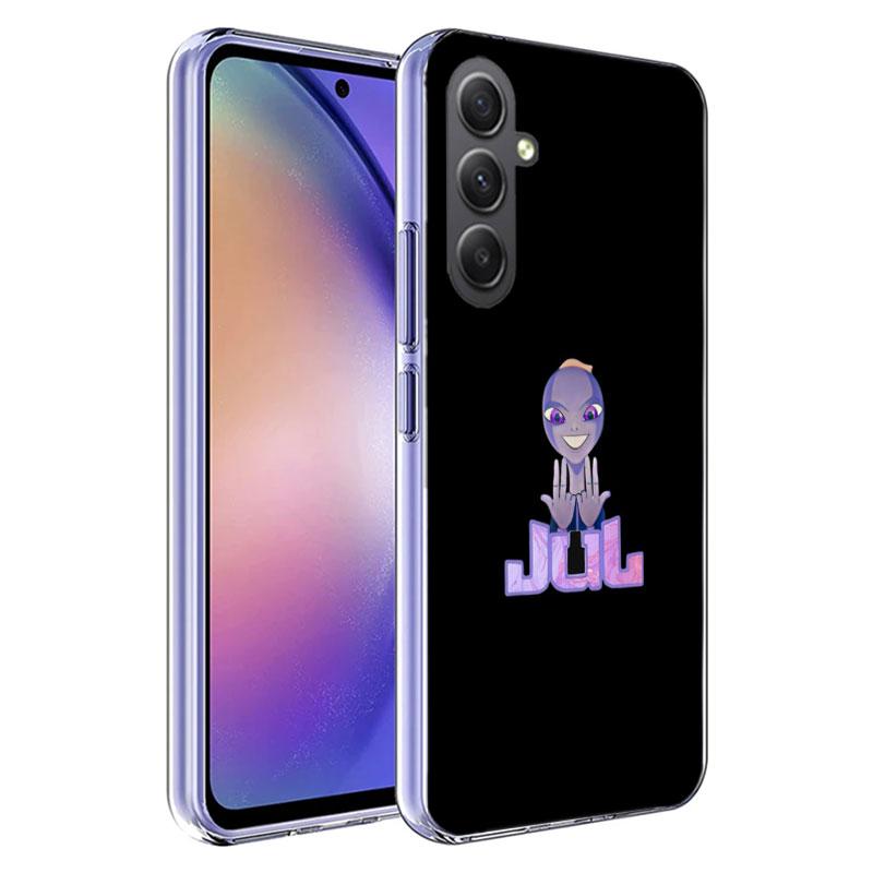 Rapper J-JUL Phone Case For Samsung A16 A26 A36 A56 A17 A03S A04S A02S A05S A50S A30 A20 A70S A40 A21 Galaxy Note 20 10 9 8 Cove