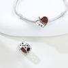 Trendy Heart Shaped Zircon Beads for Bracelet and Necklace Making