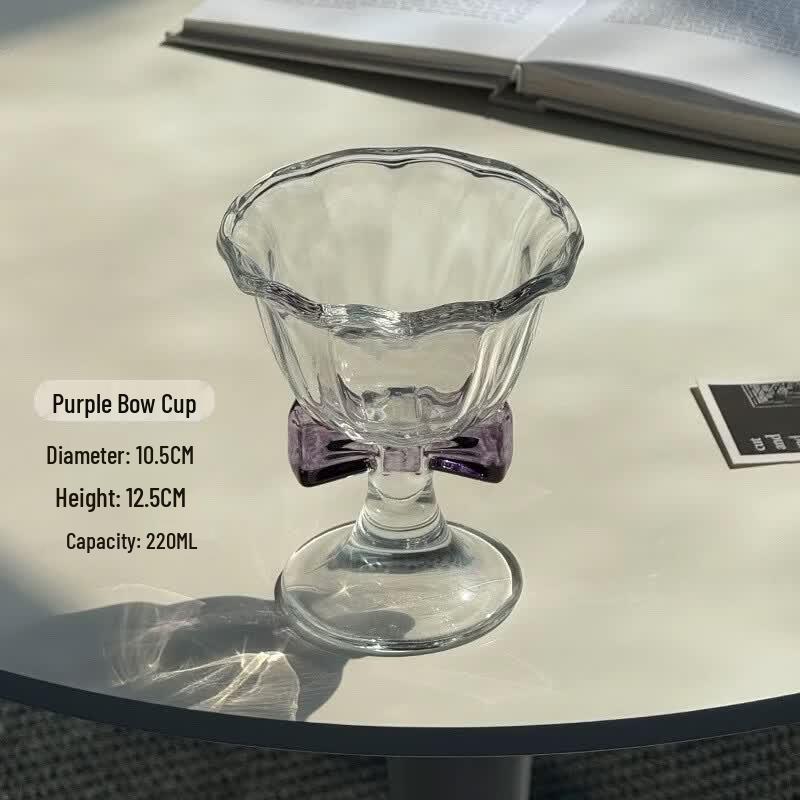 

Deou Starlight Vintage Bow Stemmed Champagne Cocktail Glasses (Set of 2)
