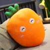 Super Soft Vegetables Plush Toys Kawaii Carrot Pillow Stuffed Soft Carrot Down Cotton Dolls Birthday Gift