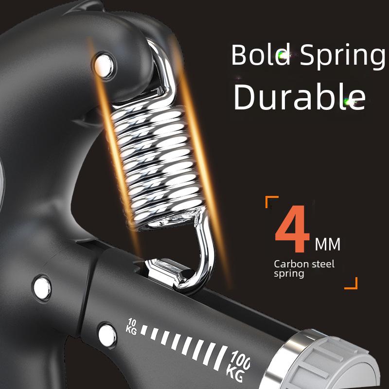 Cross-Border Adjustable Counting Gripper for Finger Strength Training - Portable Outdoor Fitness Equipment