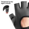 1 Pair Sport Gloves Mesh Anti-slip Great Half Finger Unisex Hollow Friction Wear-Resistant Full