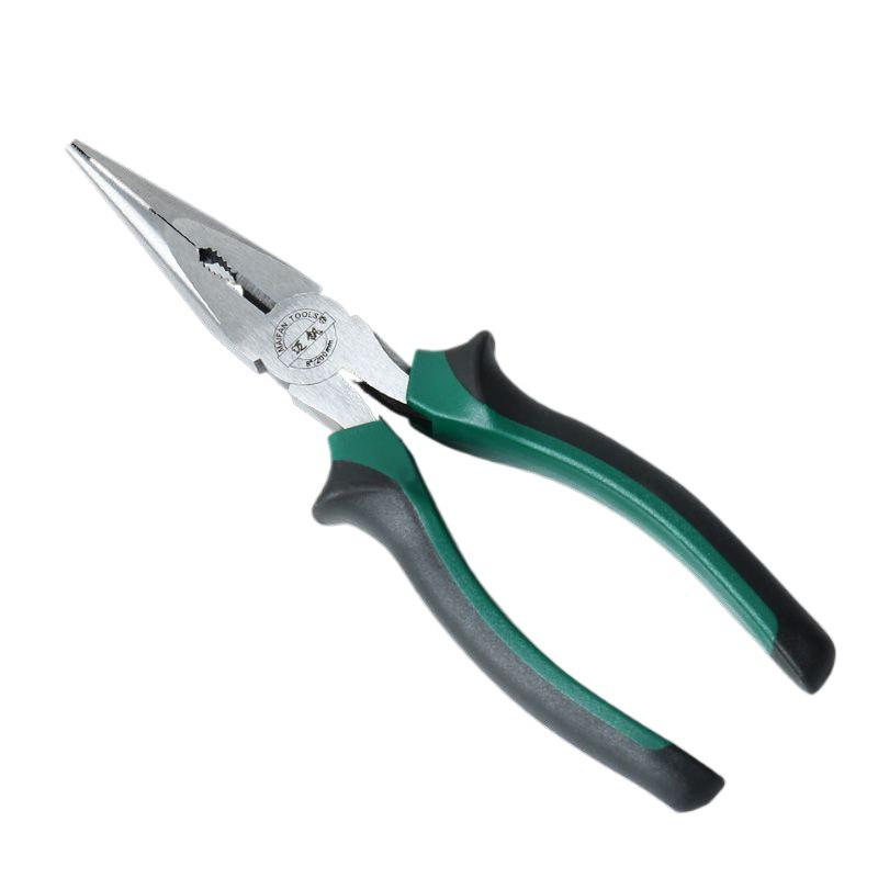 Exzentrischer Arbeitsersparender Draht, Spitzzange, Seitenschneider, Multifunktionale 6" & 8" Flachzange - Werkzeugsatz für den Heimwerker