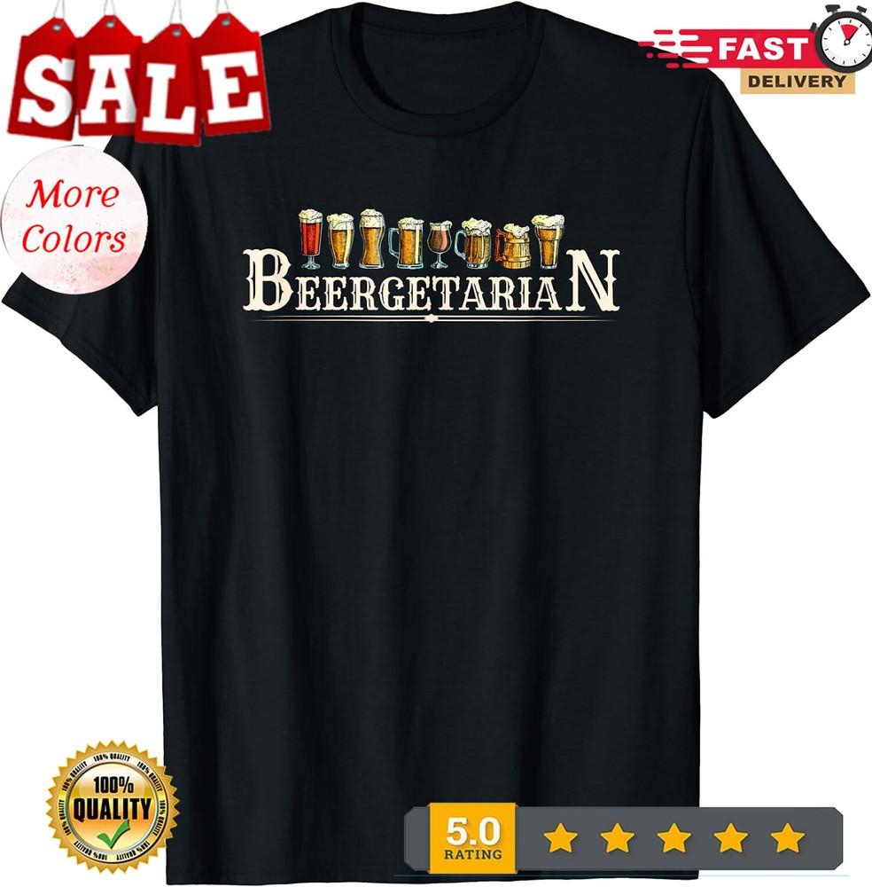 2025/Beergetar<wbr/>ian Funny Brewer Craft Beer Lovers Drinking Unisex T-Shirt. Unisex T-Shirt